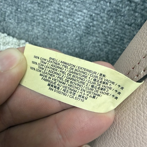 Kate Spade Lakeland Marina Reversible Pink/Red Leather Tote bag purse - Picture 9 of 15